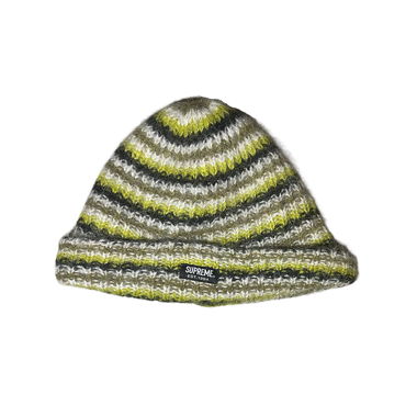 supreme green beanie
