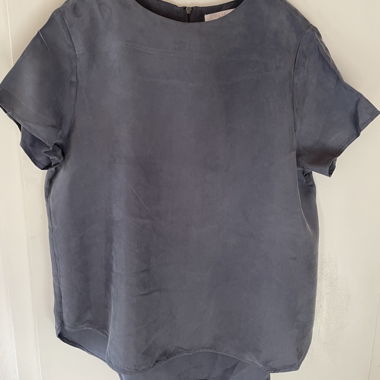 Wera Stockholm Bluse grau Grösse 38