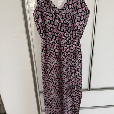 Floral Dress with Spaghetti Straps