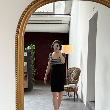 Gestreiftes iKilo Kleid