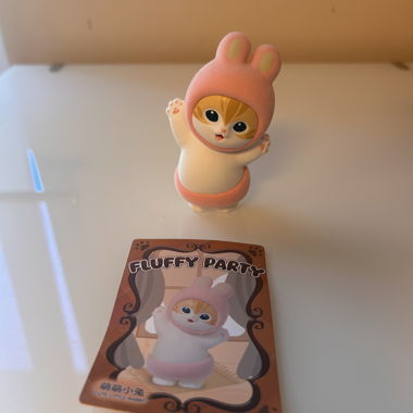 Katzenfigur Fluffy Party