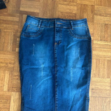 jeansskirt