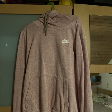 rosa nike sport pulli / hoodie