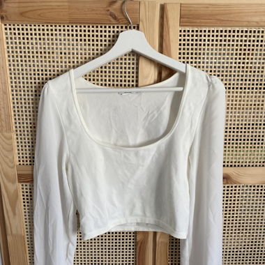 Croptop - lange ärmel