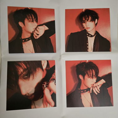 Set Ateez Mingi Carte Postale Golden Hour pt.3 officiel