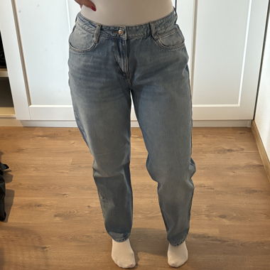 Jeans dritto azzurro chiaro