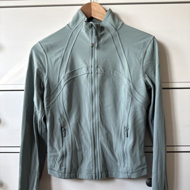 Define Jacket kurz hellblaugrün lululemon