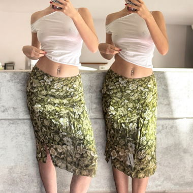Flower skirt 🌟