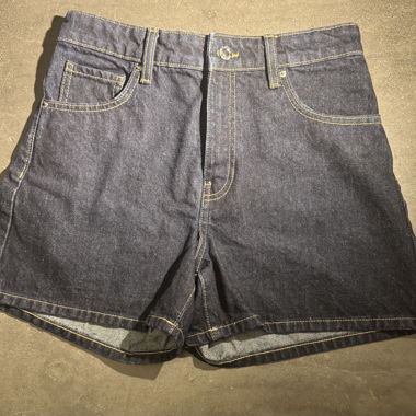 Jeansshorts blu scuro