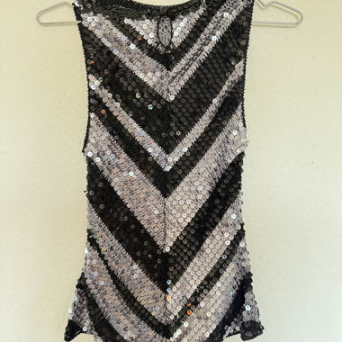 Sequin Sleeveless Top