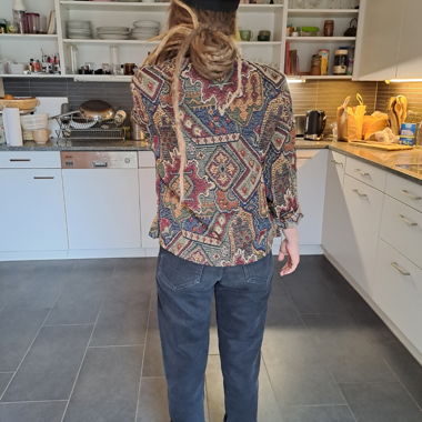 Vintage, Upcycled Cotcha Covered Blazer, Jacket