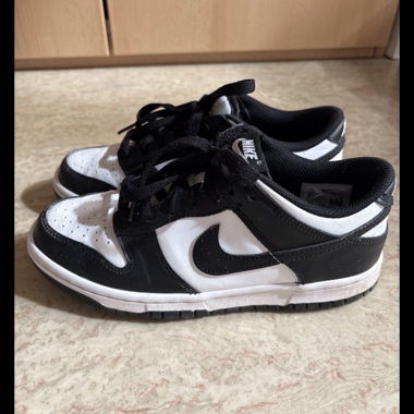 Nike Dunk Low nero/bianco