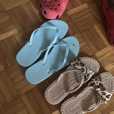 2 er set flip flops und sandalen