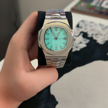 Luxury Stainless Steel Wristwatch