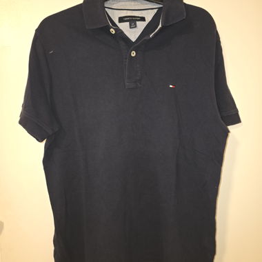Tommy Hilfiger Polo Marineblau Grösse S 2017