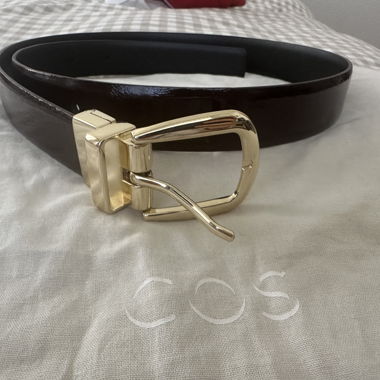 Ceinture COS cuir reversible