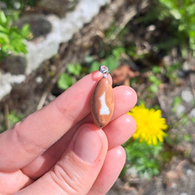 Pendentif en Agate Allemande