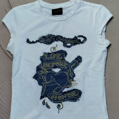 Ed Hardy - Life before Honor / Sleeve T-shirt