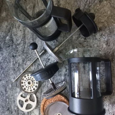 Set Bodum per schiumatore del latte e macchina da caffè