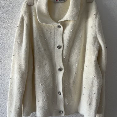 Pearl White Cardigan