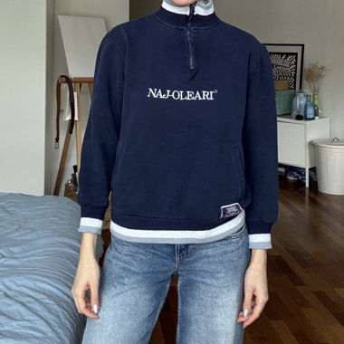 Vintage Zip Pullover Naj-Oleari, 46