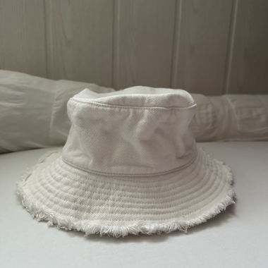 White Bucket Hat