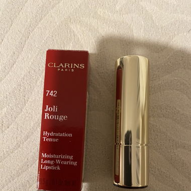 Clarins joli rouge rouge à lèvres 742 rouge vif