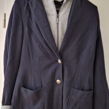 Blazer pour femme avec capuche