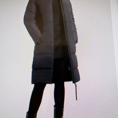 cappotto invernale donna nuovo in blu scuro