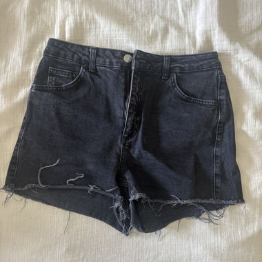 Pantaloncini in denim Topshop Moto