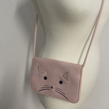 Pink Cat Shoulder Bag
