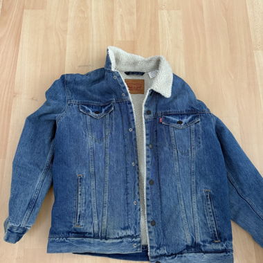 Levis denim jacket winter size XL