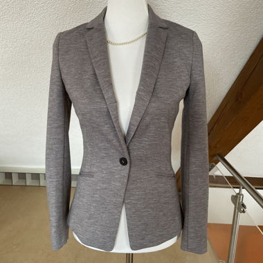 Blazer graumeliert Gr. XS H&M