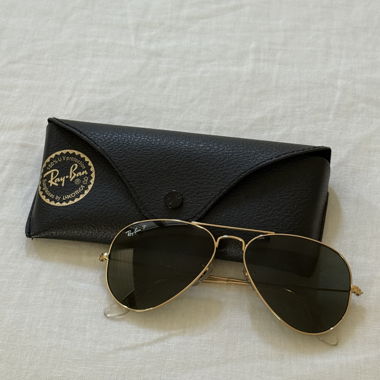 Ray-Ban aviator sunglasses