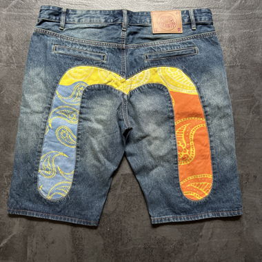Shorts en denim Evisu