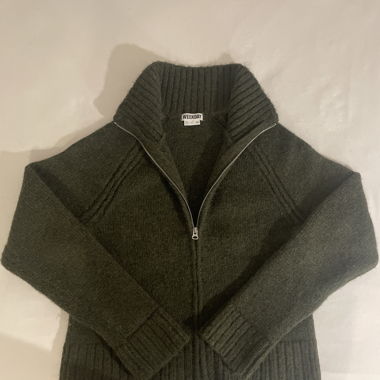 Weekday Strickjacke mit Reissverschluss