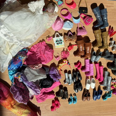 Barbie Ken Clothing and Shoes Bundle