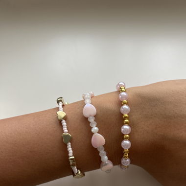 3er Set süsse, selbstgemachte Armketten