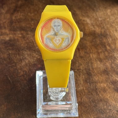 Yellow Spirit Aura Uhr