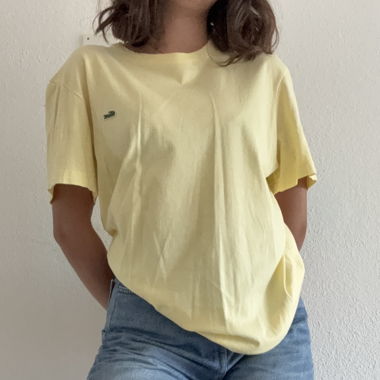 Gelbes Lacoste T-Shirt