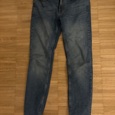 Pantaloni in jeans blu