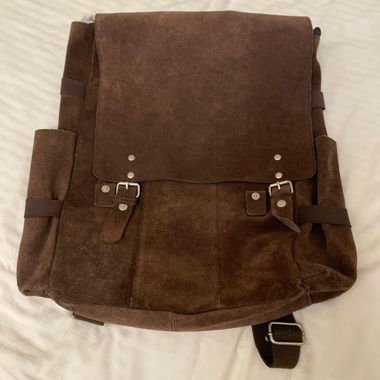 Sac à dos vintage en daim GAP