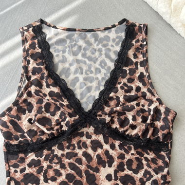 Leoparden Oberteil
