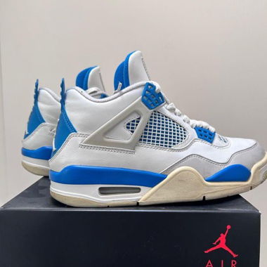 Jordan 4 Military blue