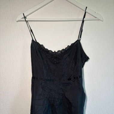 Top de pyjama style satin 