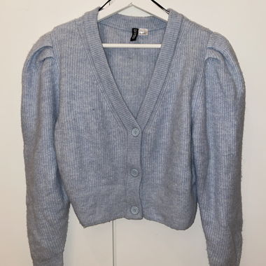 Blaues H&M Gilet, Cropped-Top-Modell, guter Zustand!