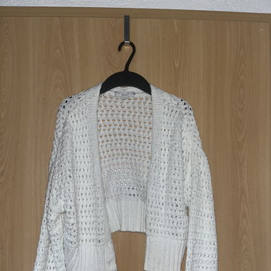 Gilet en trico blanc 