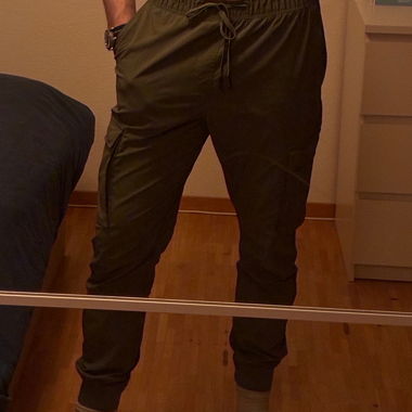 Joggers Cargo Olive H&M
