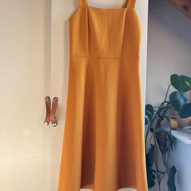 Abito midi giallo senape Kiomi, T 36