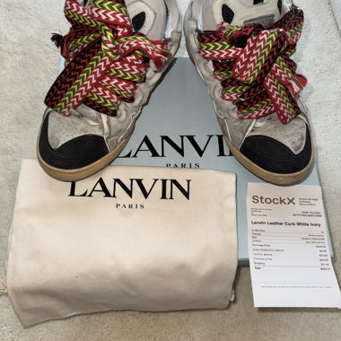 Baskets Lanvin Curb en cuir
